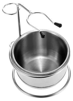 Produktbild von Rasier-Set für Männer mit Edelstahl-Rasierbecher und Rasierständer
