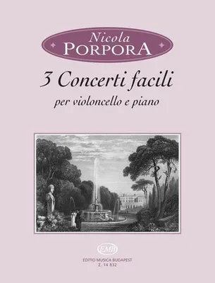 Produktbild von 3 Concerti faciliper violoncello e piano