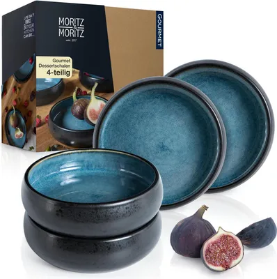Produktbild von Moritz & Moritz SOLID 4x Dessertschale Blau