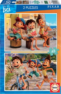 Immagine prodotto di Puzzle 2 x 48 pezzi Luca Educa 19180
