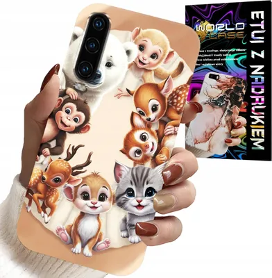 Image de Étui Pour Huawei P30 - Étui Pour Les Animaux De La Forêt Du Dos Des Enfants