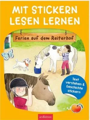Obrázek produktu pro Mit Stickern Lesen lernen - Ferien auf dem Reiterhof