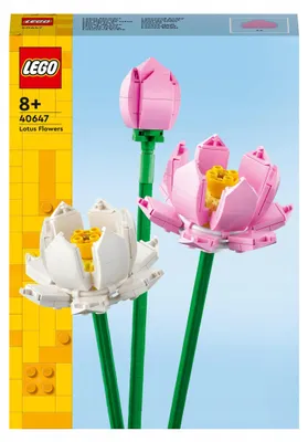 Produktbild von Lego Ideas Lotusblumen für Vase 40647 Blumenstrauß 30 cm Geschenk LEGO IDEAS Lotusblumen 40647