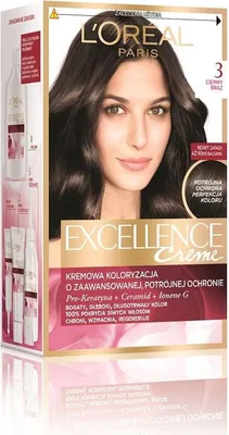 Produktbild von Loreal Excellence Creme Farbe Creme 3 dunkelbraun