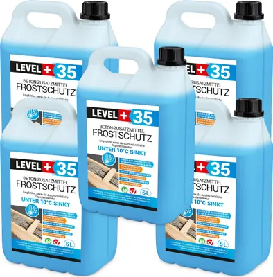 Produktbild von Frostschutz Plastifizierer 25L Beton-Zusatzmittel Level+ Betonverflüssiger L+35
