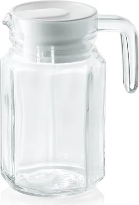 Produktbild von 30x Glas Krug / Karaffe mit Deckel 0,5 l