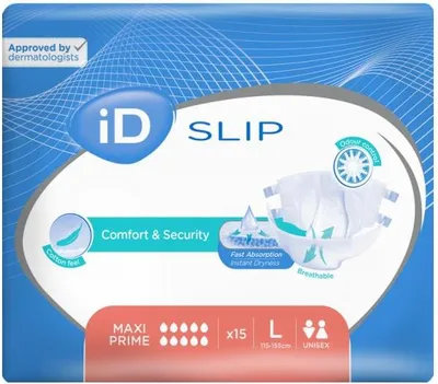 Image de ID Expert Slip Maxi Prime Large - 6 paquets de 15 protections