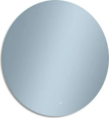 Produktbild von Casa Padrino Luxus Badezimmer Spiegel Ø 60 cm - Runder Wandspiegel mit LED Beleuchtung - Badezimmer Möbel - Badezimmer Accessoires