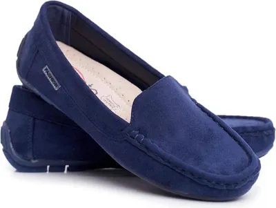 Produktbild von Women's Mokassins Marineblau Wildleder Morreno 36