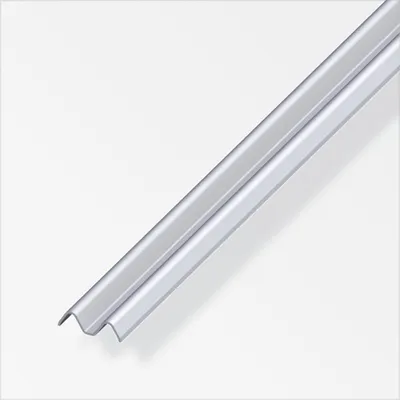 Produktbild von alfer Leitplanken-Profil 1 m, 6.2 x 21 x 0.75 mm Aluminium roh blank