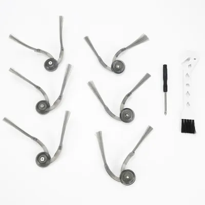 Imagen del producto de INF Kit de accesorios de repuesto compatible con Roborock Qrevo Pro, QV 35A, QV 35S, QR598, QR798 - Juego multicolor de 26 piezas (ABS+Nylon+Silicona+Fibra)