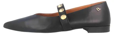 Image de Babouche Lifestyle : pantoufles de grande taille, couleur noire, modèle G-Flynn-1, chaussures de grande taille pour femmes