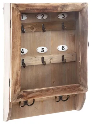 Produktbild von Schlüsselkasten aus Holz Modern 26cm x 38cm
