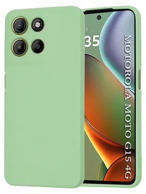 Zdjęcie produktu dla Techsuit - SoftFlex Etui na Motorola Moto G15 / G15 Power - miętowozielone