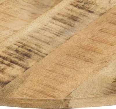 Produktbild von vidaXL Tischplatte Massivholz Mango Rund 15-16 mm 60 cm