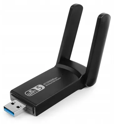 Produktbild von Spacetronik AC1200 RT8812BU USB WLAN Adapter 5dBi