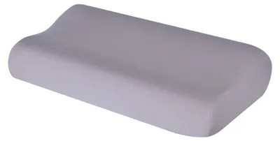 Produktbild von Kissenbezug aus Baumwolle für Nackenkissen, Nackenstützkissen und Gesundheitskissen, passend für Größen von 35x60 bis 45x75 cm (hellgrau 105)