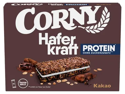 Zdjęcie produktu dla Corny Haferkraft Protein Kakao 3 x 40 g