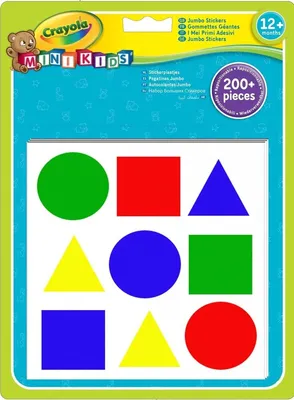 Produktbild von Crayola 5010065930001, Mehrfarbig, 1 Jahr(e), Junge/Mädchen, 40 mm, 40 mm, 234 Stück(e)