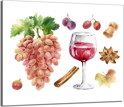 Produktbild von Glas-Herdplattenschutz 60x52 Wein