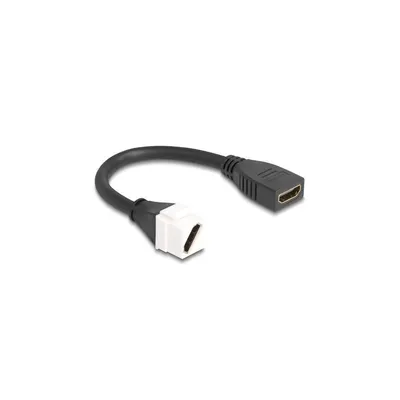 Obrázok produktu pre DeLOCK 90326, 0,2 m, HDMI, HDMI, Biela, Čierna