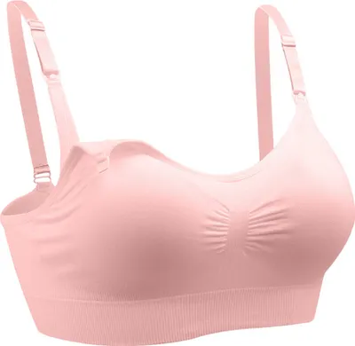Produktbild von Pink Schwangerschafts Still BH Nahtloser Still-BH Schlaf Ohne Bš¹gel fš¹r Damen (Gr??e 34DE 36ABCD 38AB)