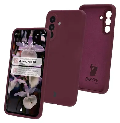 Produktbild von Bizon Soft Case Samsung Galaxy A56 5G dunkel lila