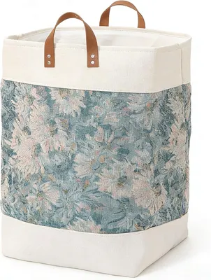 Productafbeelding van Opvouwbare wasmand, 67 liter, met dubbele handgrepen, 55x35x35 cm, voor huishoudelijk gebruik