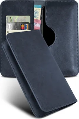 Produktbild von PURSE-CASE für Google Pixel 4, Farbe:Dunkelblau