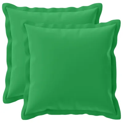 Produktbild von vidaXL Kissenbezug 2 stk. HOUTEN Grün 50 x 50 cm Polyester