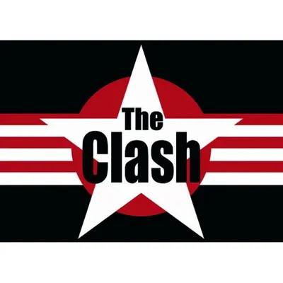 Produktbild von The Clash - Stars & Stripes Postkarte