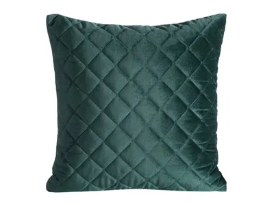 Produktbild von Dekorativer Kissenbezug Sofakissen RIA1 dunkelgrün 45x45 dunkelgrün