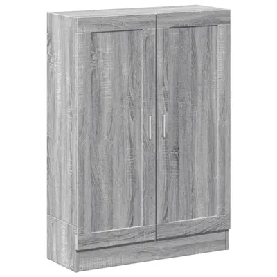 Produktbild von vidaXL Bücherschrank Grau Sonoma 82,5x30,5x115 cm Holzwerkstoff