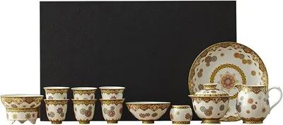 Imagen del producto de Juego de té de cerámica esmaltada