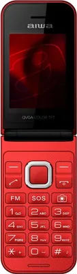 Obrázek produktu pro Mobilní telefon AIWA FP-24RD Červený