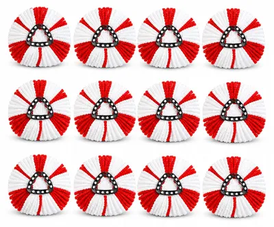 Produktbild von Mop - für Den Rotierenden Mop ViLEDa Turbo - 36cm - Mega Saugfähig - 12 Stück - Mikrofaser