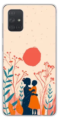 Image de 1001Coques - Coque silicone compatible avec Samsung Galaxy A71 - Motif souffle de tendresse - Design original imprimé en France