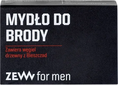 Obrázok produktu pre Mydlo pre mužov s dreveným uhlím z Bieszczad, 85 ml
