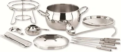 Zdjęcie produktu dla APS Stövchen  Fondueset und Feuerzangenbowle 65060
