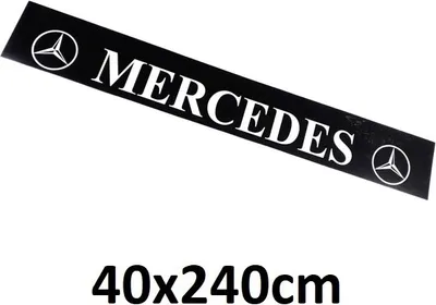 Produktbild von Kotflügel Auflieger, Mercedes Sattelzugmaschine | 40 x 240 cm