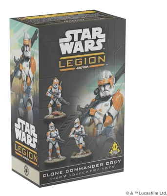 Zdjęcie produktu dla Asmodee Star Wars: Legion Clone Commander Cody, Figura, Wielobarwny