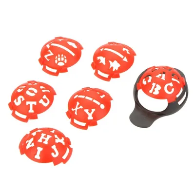 Produktbild von 7-Teiliges Praktisches Golfball-Linien-Liner-Marker-Zeichenschablonen-Ausrichtungswerkzeug