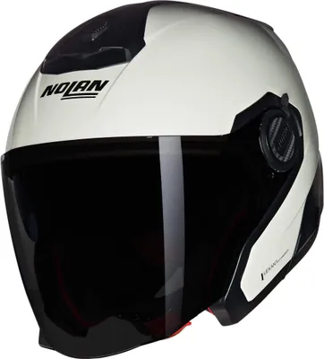 Produktbild von Nolan N40-5 06 Classico Nobile N-Com Jethelm, perlmuttweiß, M (58)