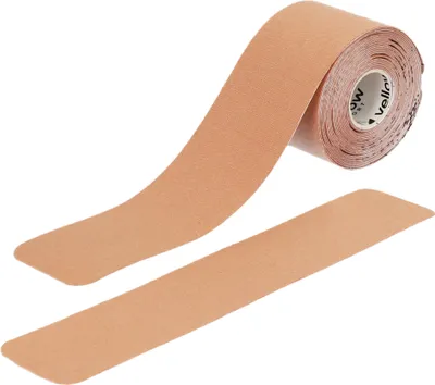 Obrázok produktu pre yellowSPORT yellowPRECUT TAPE - Kineziotapingová páska - hotové náplasti v tvare I - béžová - 20 aplikácií x 25 cm