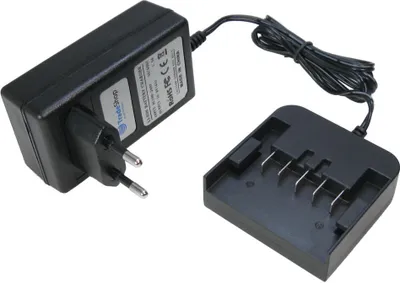Produktbild von Trade-Shop Akku Ladegerät (16,8V 1,5A Li-Ion) Ladestation Schnellladegerät für Metabo 14,4V 6.25454 6.25467 6.25456 6.25458 6.25468 C98116 625498000 625526000
