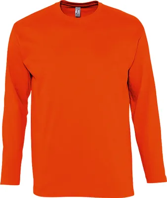 Produktbild von SOLS Herren Monarch Longsleeve / T-Shirt, Langarm PC313 (XXL) (Orange)