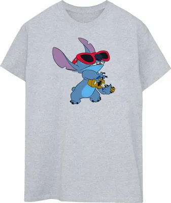 Produktbild von Disney - T-Shirt für Damen BI48184 (S) (Grau)