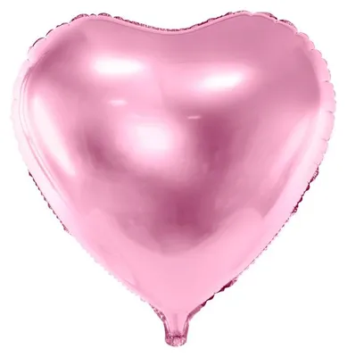 Produktbild von Herz-Folienballon, 61 cm, Hellrosa