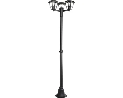 Obrázek produktu pro Philips myGarden Sloupové svítidlo Creek, 60 W E27, bez žárovky, Venkovní sloupkové osvětlení, Černá, Kov, IP44, Zahrada, Terasa, I