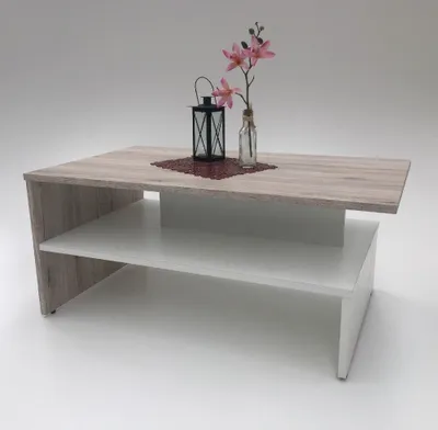 Produktbild von Möbel SD Couchtisch SW- Sandeiche- Weiß